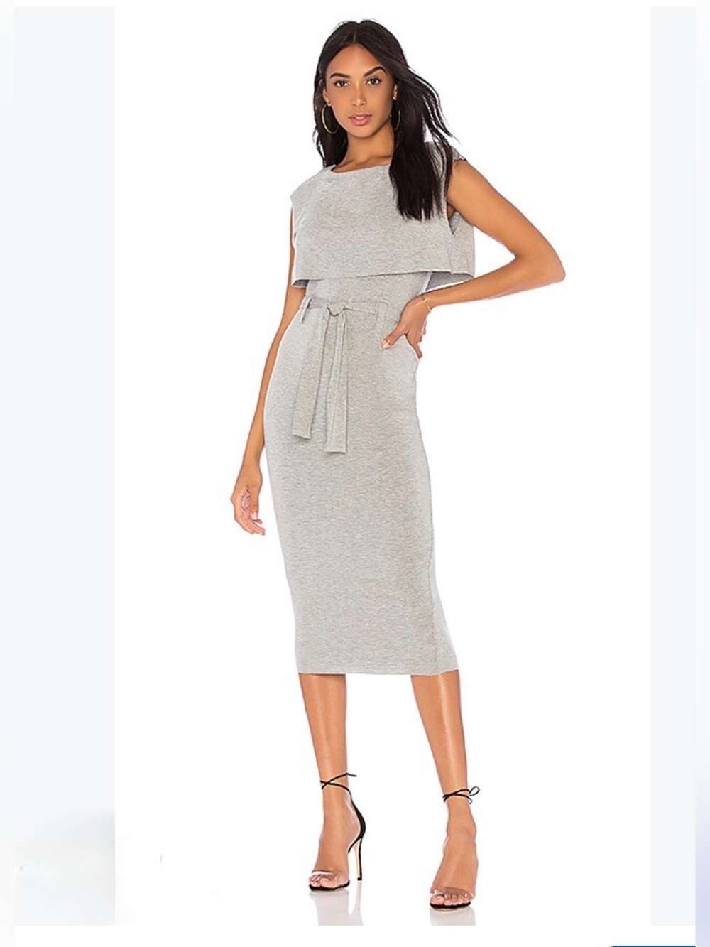 Bailey 44 Drop Out Dress in Heather Grey
